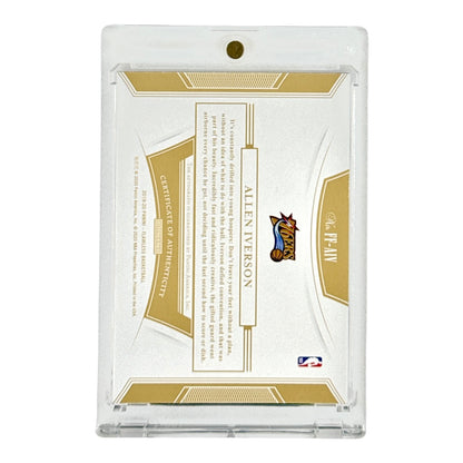 Allen Iverson 2019-20 Flawless Basketball Auto 2/3 #FF-AIV