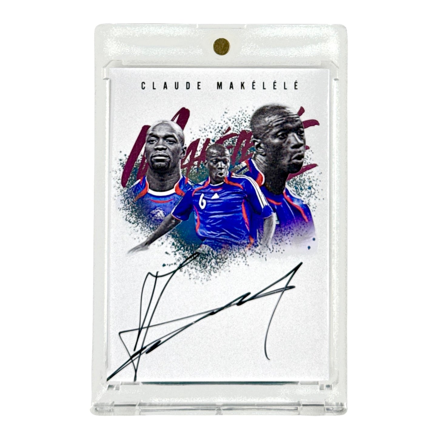 Claude Makelele 2025 Futera Soccer Auto 03/05 #MDRA18