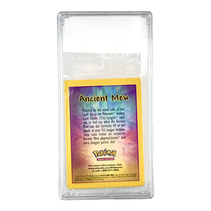 Ancient Mew 2000 Pokemon English Movie Promo Sealed Pack (Case Not Included)