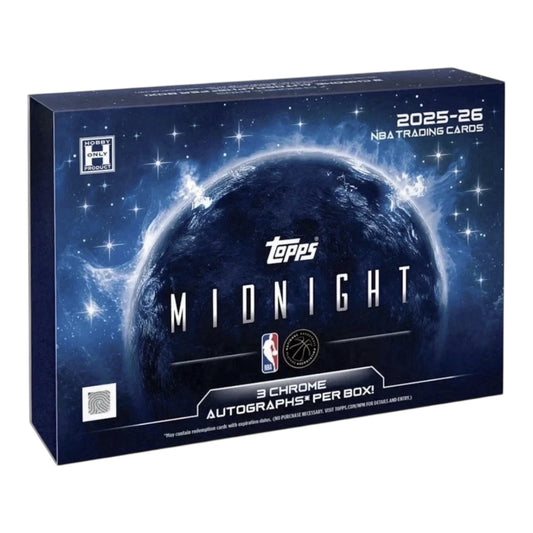 2025-26 Topps Midnight NBA Hobby Box Factory Sealed Box