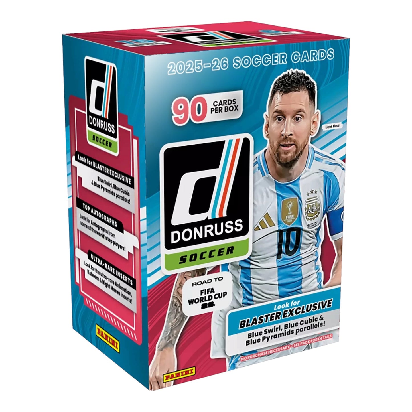 2025-26 Panini Donruss Road to FIFA World Cup Soccer Blaster Box