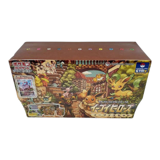 Eevee Heroes 2021 Pokemon Japanese Eevee's Set Gym Set Factory Sealed Box
