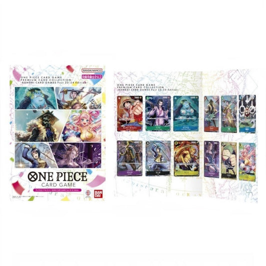 2023 One Piece Japanese Premium Card Collection Bandai Game Fest Edition Factory Sealed File