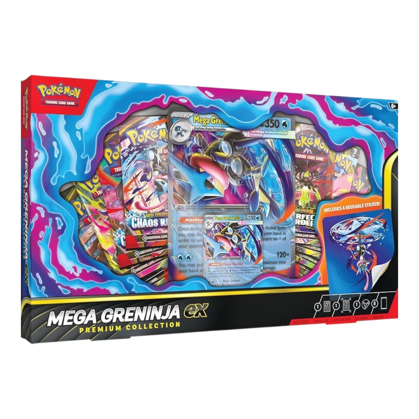 Pokemon English Mega Greninja EX (Premium Collection)
