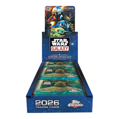 2026 Topps Chrome Starwars Galaxy Hobby Box