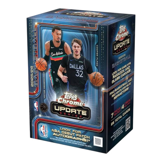 2025-26 Topps Chrome Update Series Basketball Value Box