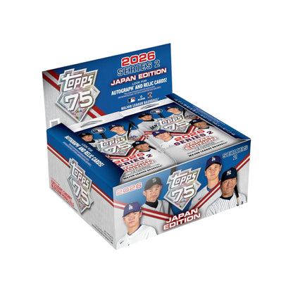 2026 Topps MLB Series 2 Japan Edition Hobby Box