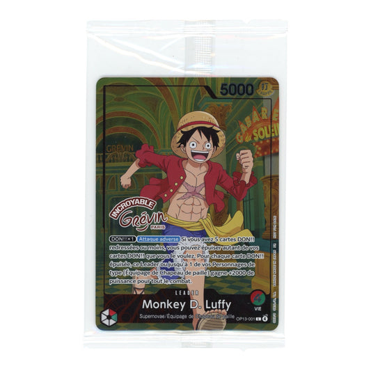 Luffy 2026 One Piece France Musee Grevin Paris Promo Sealed Pack