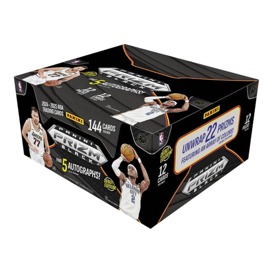 2025-26 Panini Prizm Black Basketball Hobby Box