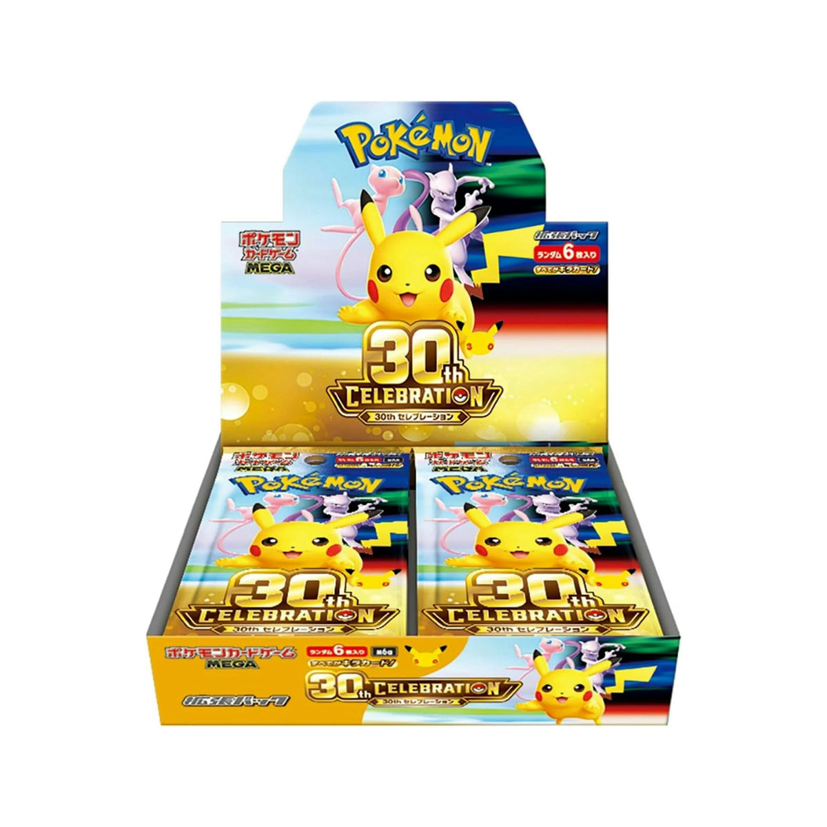 2026 Pokemon Japanese Mega M6a 30th Anniversary Booster Box