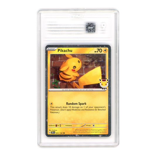 Pikachu 2026 Pokemon English Pokemon Day Promo #051 TAG 9