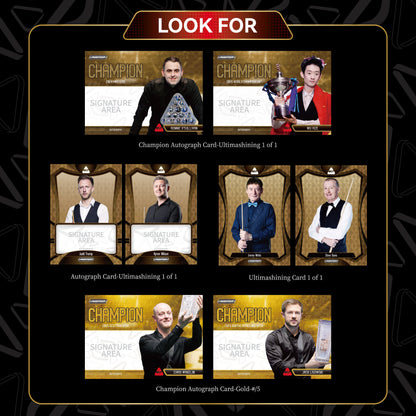 2026 Kakawow Phantom World Snooker Tour Trading Cards Hobby Box