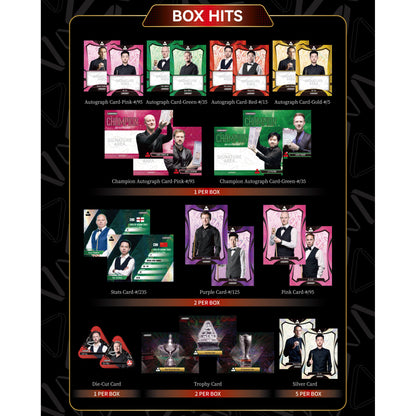2026 Kakawow Phantom World Snooker Tour Trading Cards Hobby Box