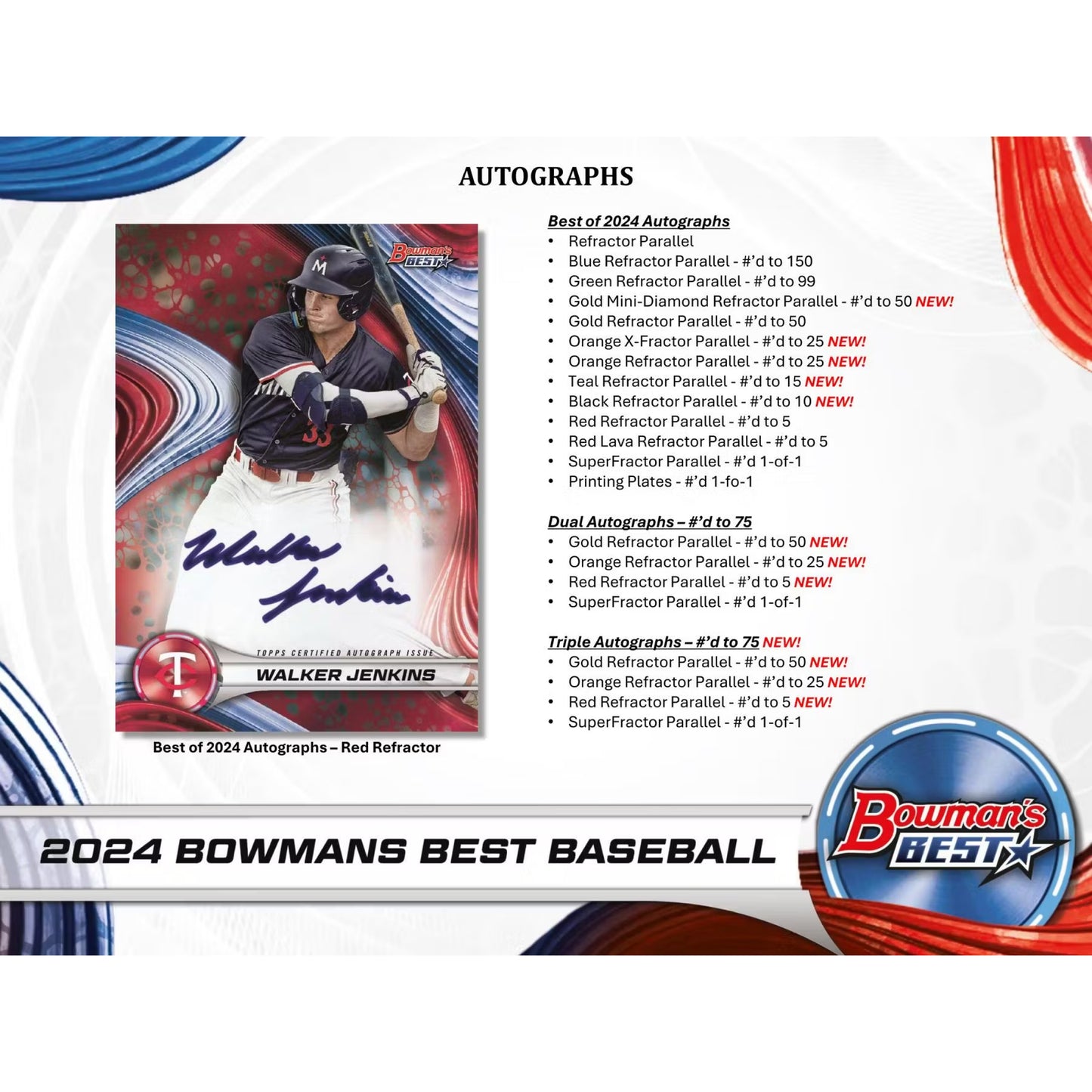 2024 Bowman's Best Baseball Hobby Box