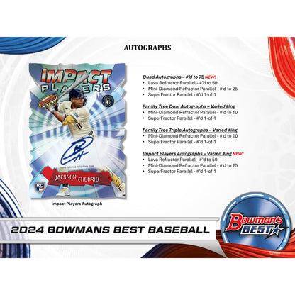 2024 Bowman's Best Baseball Hobby Box