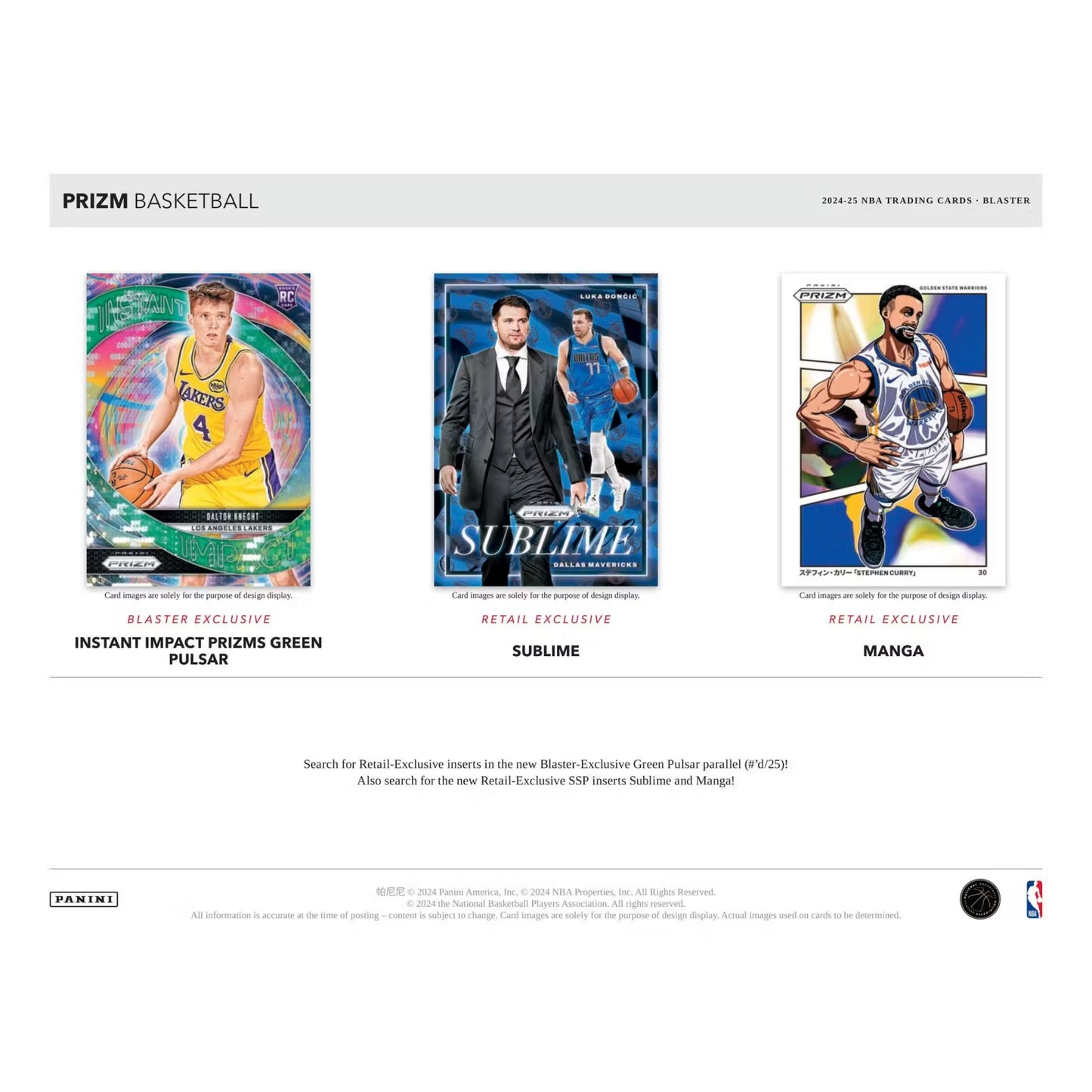 2024-25 Panini Prizm Basketball Blaster Box