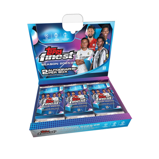 2025-26 Topps Finest UEFA Club Competitions Hobby Box
