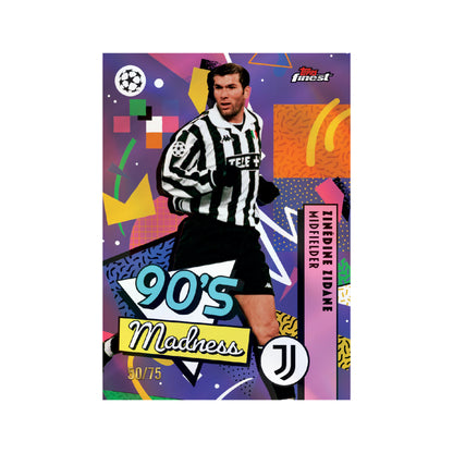 2025-26 Topps Finest UEFA Club Competitions Hobby Box