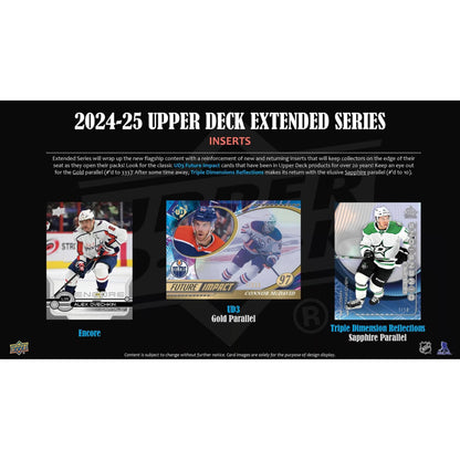 2024-25 Upper Deck Extended Hockey Hobby Box