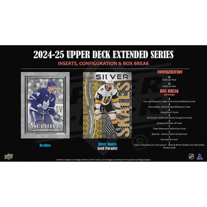 2024-25 Upper Deck Extended Hockey Hobby Box