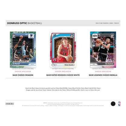 2024-25 Panini Donruss Optic Basketball Choice Box