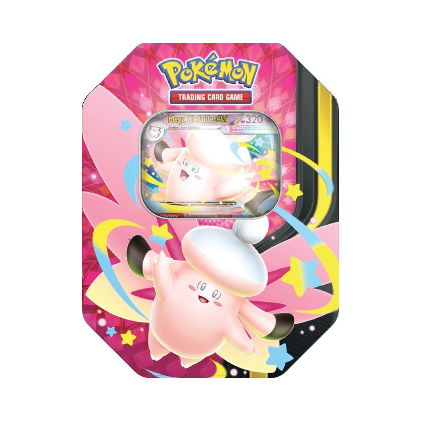 Pokemon English Mega Moonlit Tin - MEGA CLEFABLE