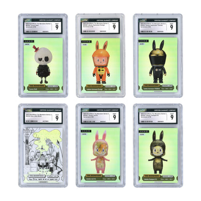 Set of 18 Labubu 2024 How2work The Monster Series 2 CGC