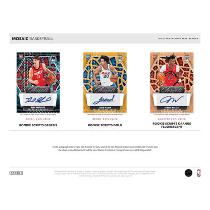 2024-25 Panini Mosaic Basketball Blaster Box