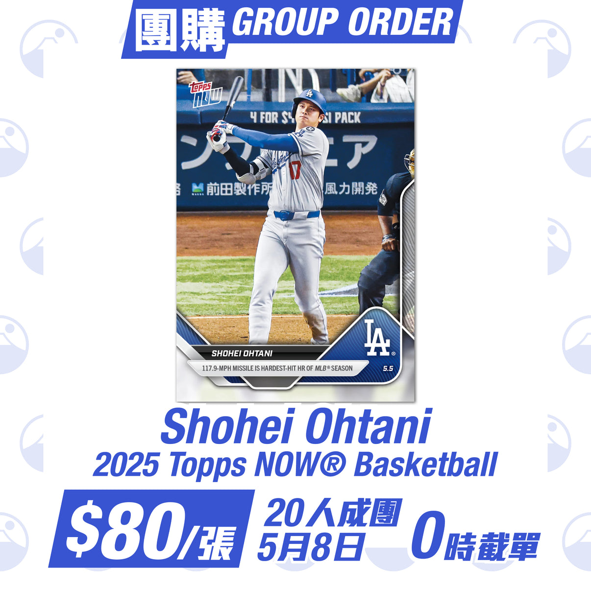 SHOHEI OHTANI 2025 MLB TOPPS NOW CARD 906 PR 56892 visual data 4