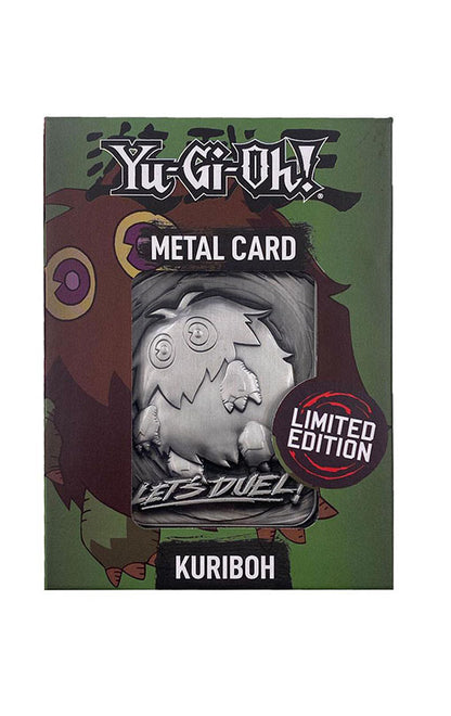 Konami Yu Gi Oh! Kuriboh Limited Edition Metal Card with Display Stand (Limited to 9995)