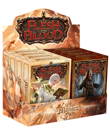 Flesh & Blood TCG English Monarch Blitz Deck 8 Boxes Set