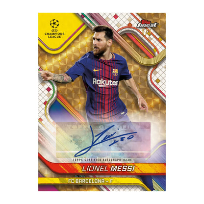2024/25 Topps Finest UEFA Hobby Box