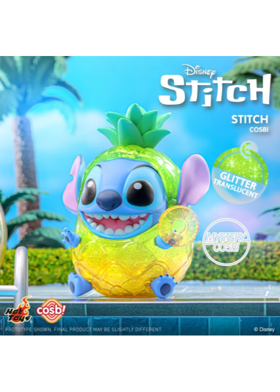 Hot Toys Disney Cosbi Collection Stitch On Holiday Aloha! Blind Box