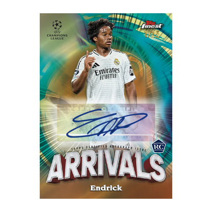 2024/25 Topps Finest UEFA Hobby Box