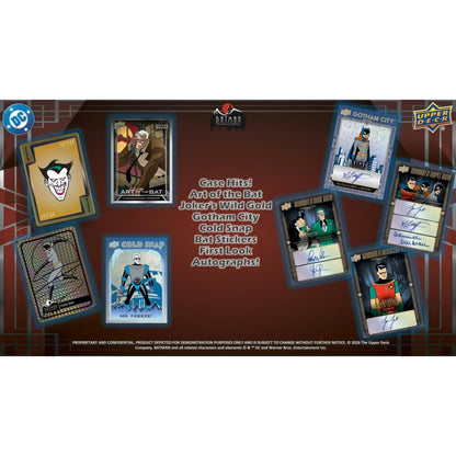 2026 Upper Deck DC Comic Batman：The Animated Series Trading Cards Hobby Box