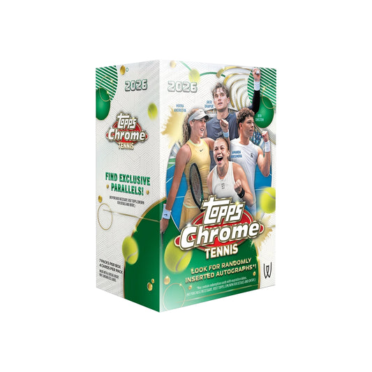 2026 Topps Chrome Tennis Value Box