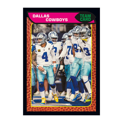 2026 Topps Heritage Football Hobby Box