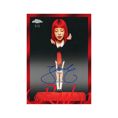 2026 Topps Chrome x Jennie Trading Cards