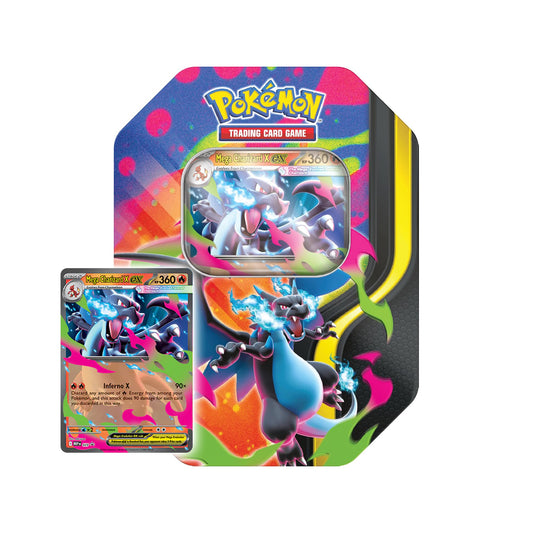 POKEMON English Mega Charizard Tin