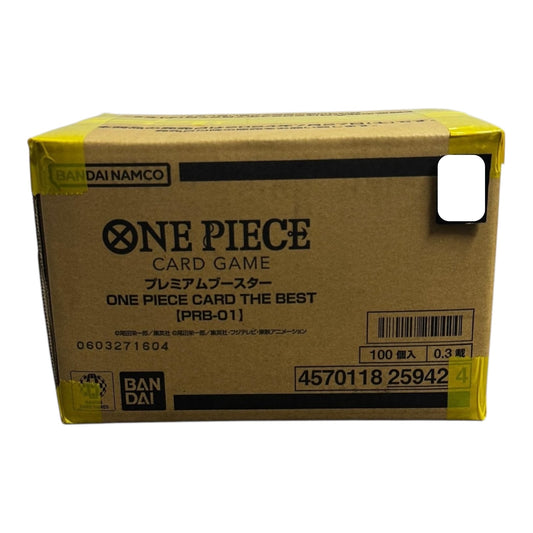 2024 One Piece Japanese The Best PRB-01 Factory Sealed Case