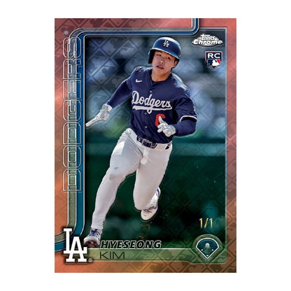 2025 Topps Chrome Baseball Logofractor Edition
