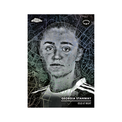 2025-26 Topps Chrome Women's UEFA Champions League Soccer Hobby Box