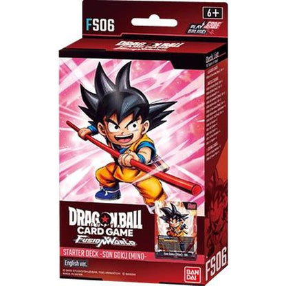 Bandai TCG Japanese Dragonball Card Game Fusion World FS06 Starter Deck Goku Cover