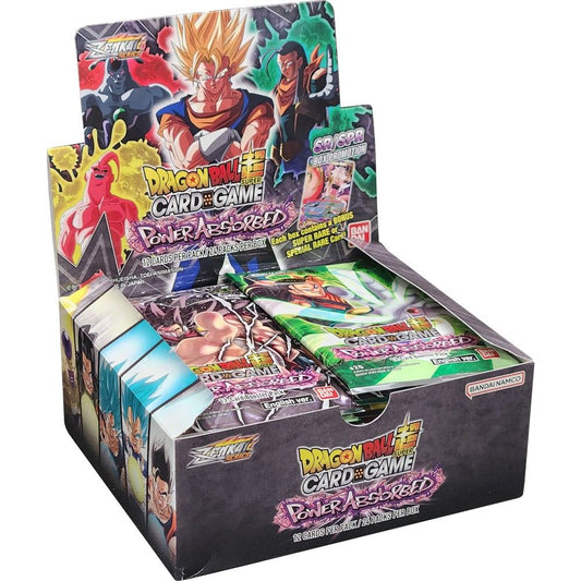 Bandai TCG English Dragonball Super Card Game Power Absorbed Booster Box B20