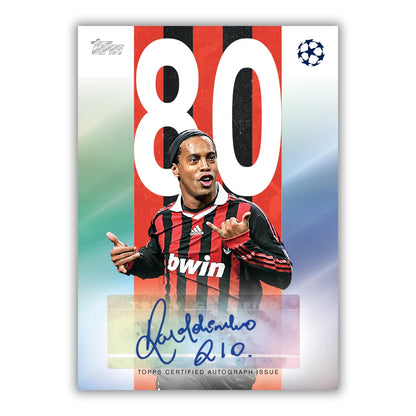 2025-26 Topps UEFA Club Competitions - Hobby Box