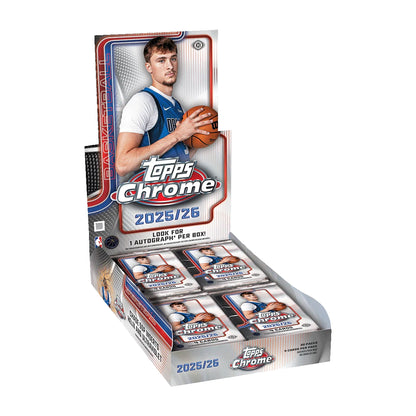 2025-26 Topps Chrome Basketball - Hobby Box