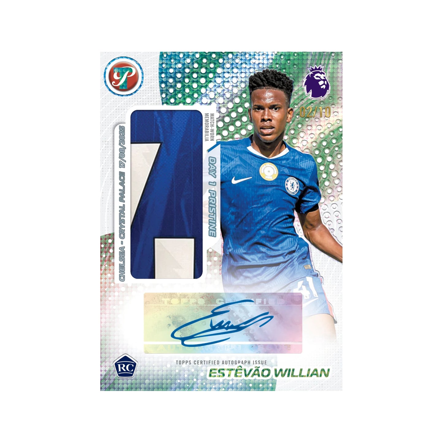 2025-26 Topps Pristine English Premier League Hobby Box