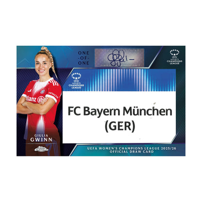 2025-26 Topps Chrome Women's UEFA Champions League Soccer Hobby Box