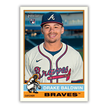 2025 Topps Heritage High Number Baseball - Hobby Box