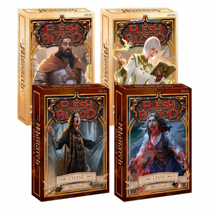 Flesh & Blood TCG English Monarch Blitz Deck 8 Boxes Set